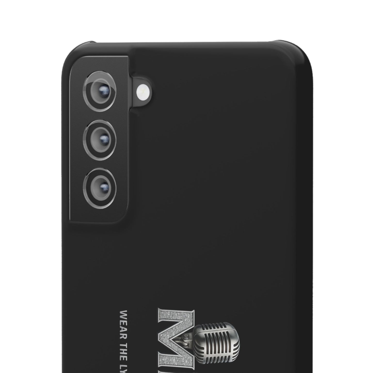Rap Merch Snap Case for Music Lovers, Hip Hop Phone Cover, Mobile Accessories, Gift for Musicians, Trendy Phone Case