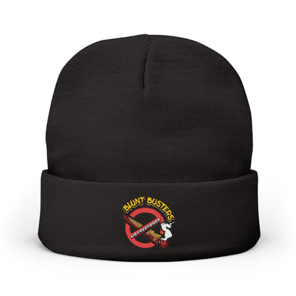 Cozy Ghostbusters-inspired hat for cold weather wear