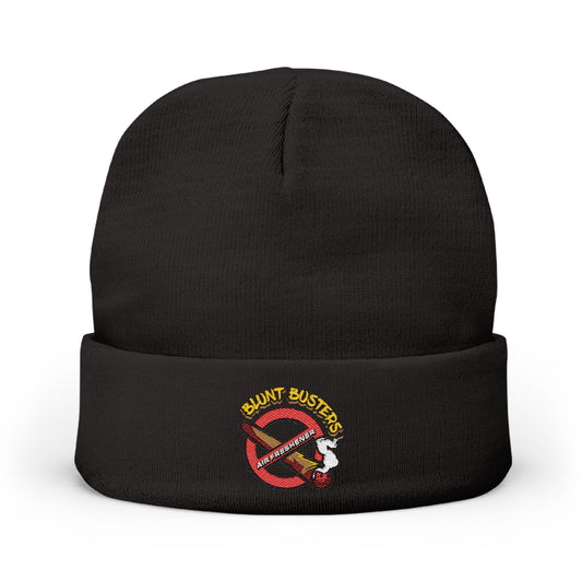 Cozy Ghostbusters-inspired hat for cold weather wear