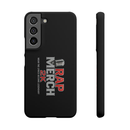 Rap Merch Snap Case for Music Lovers, Hip Hop Phone Cover, Mobile Accessories, Gift for Musicians, Trendy Phone Case