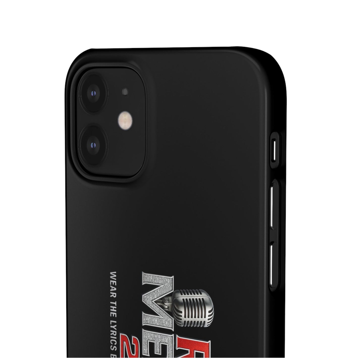 Rap Merch Snap Case for Music Lovers, Hip Hop Phone Cover, Mobile Accessories, Gift for Musicians, Trendy Phone Case