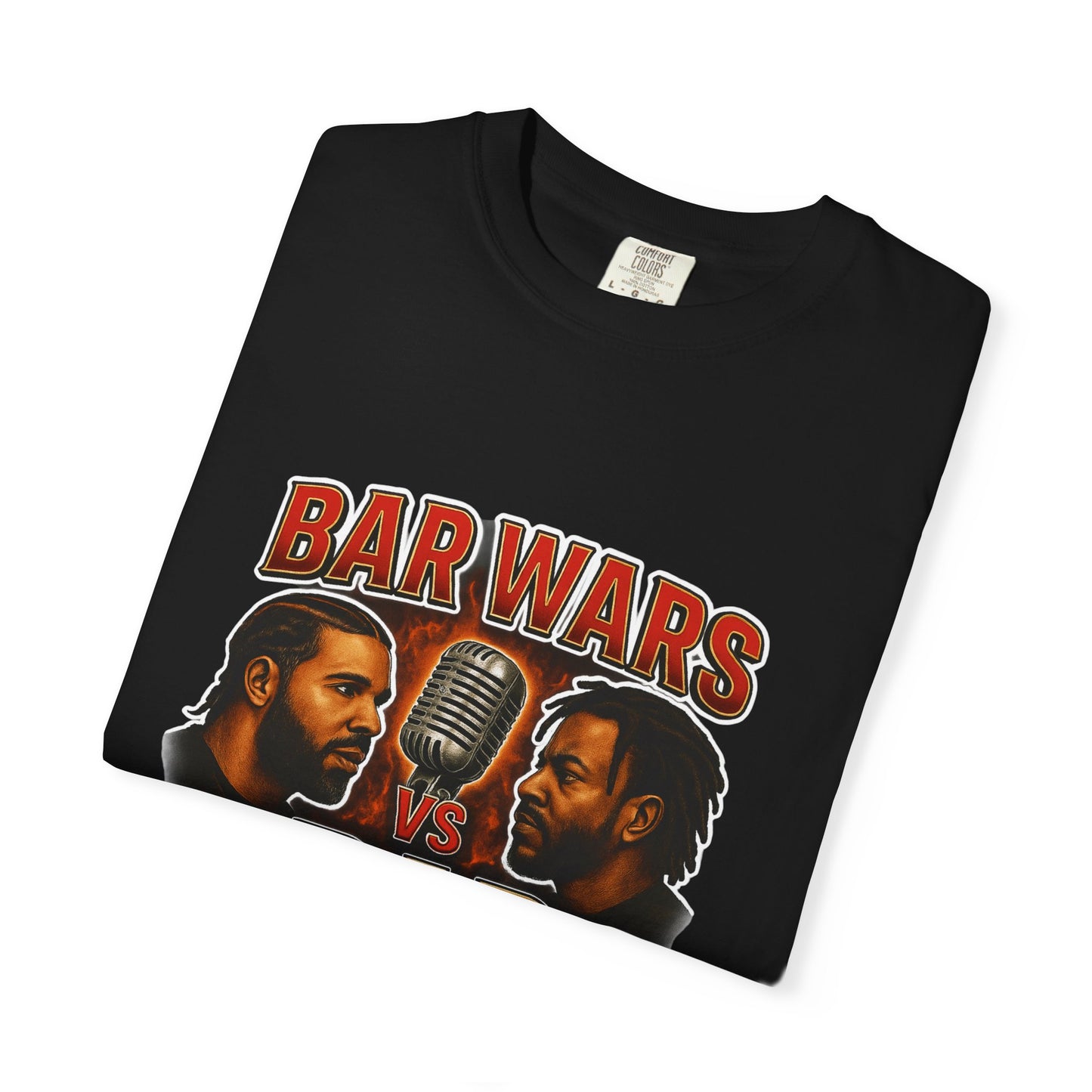 Bar Wars Unisex T-Shirt, Streetwear Fashion, Hip Hop Gift, Music Lover Tee, Funny Gift for Men and Women
