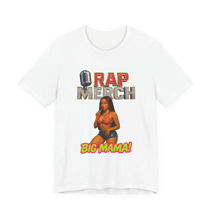 Rap Merch Big Mama Unisex Jersey Tee, Music Fans Shirt, Hip-Hop Apparel, Concert Outfit, Gift for Her