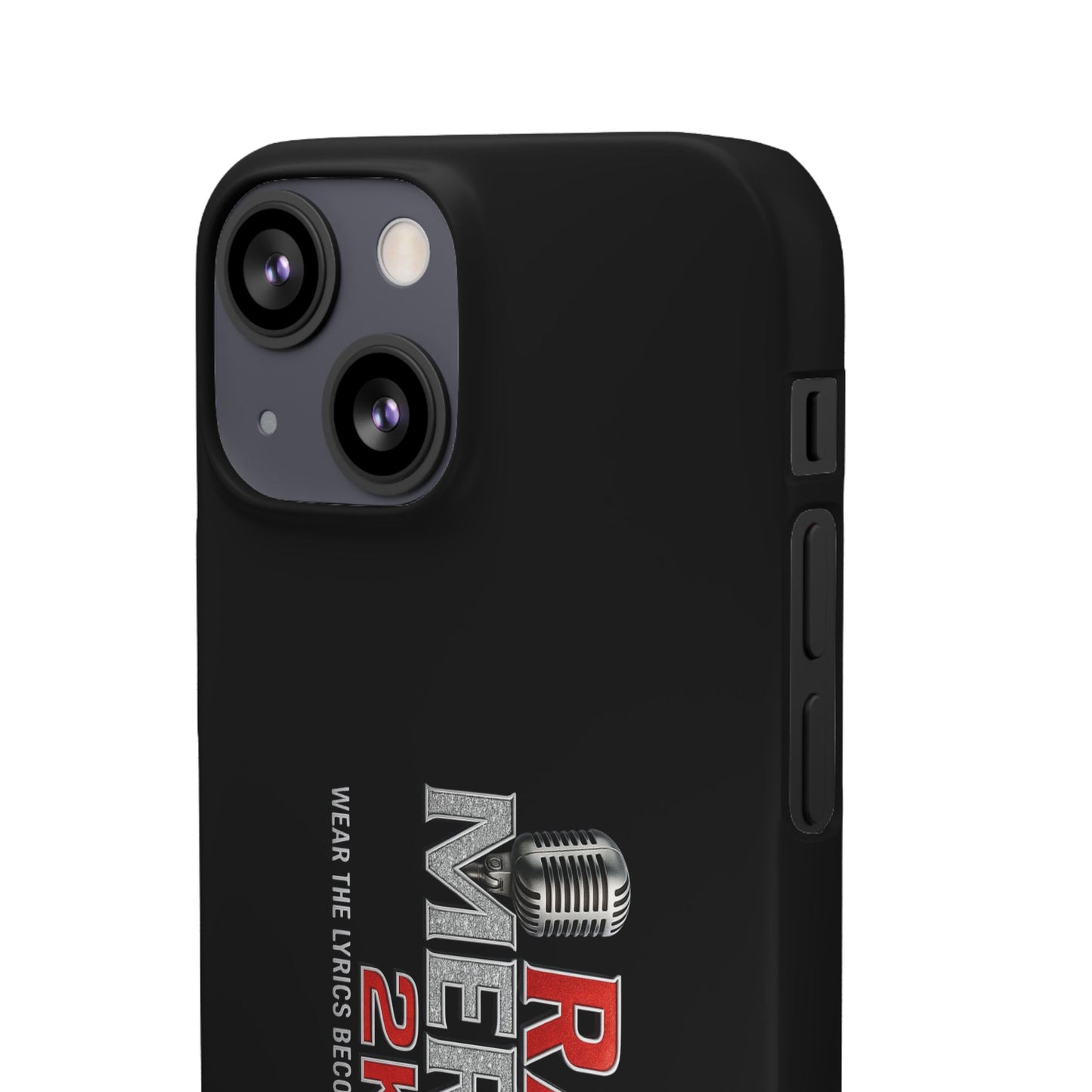 Rap Merch Snap Case for Music Lovers, Hip Hop Phone Cover, Mobile Accessories, Gift for Musicians, Trendy Phone Case