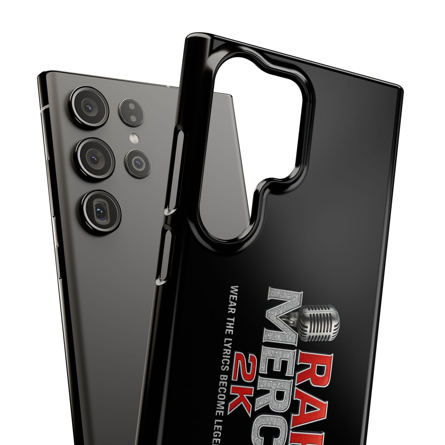 Rap Merch Snap Case for Music Lovers, Hip Hop Phone Cover, Mobile Accessories, Gift for Musicians, Trendy Phone Case