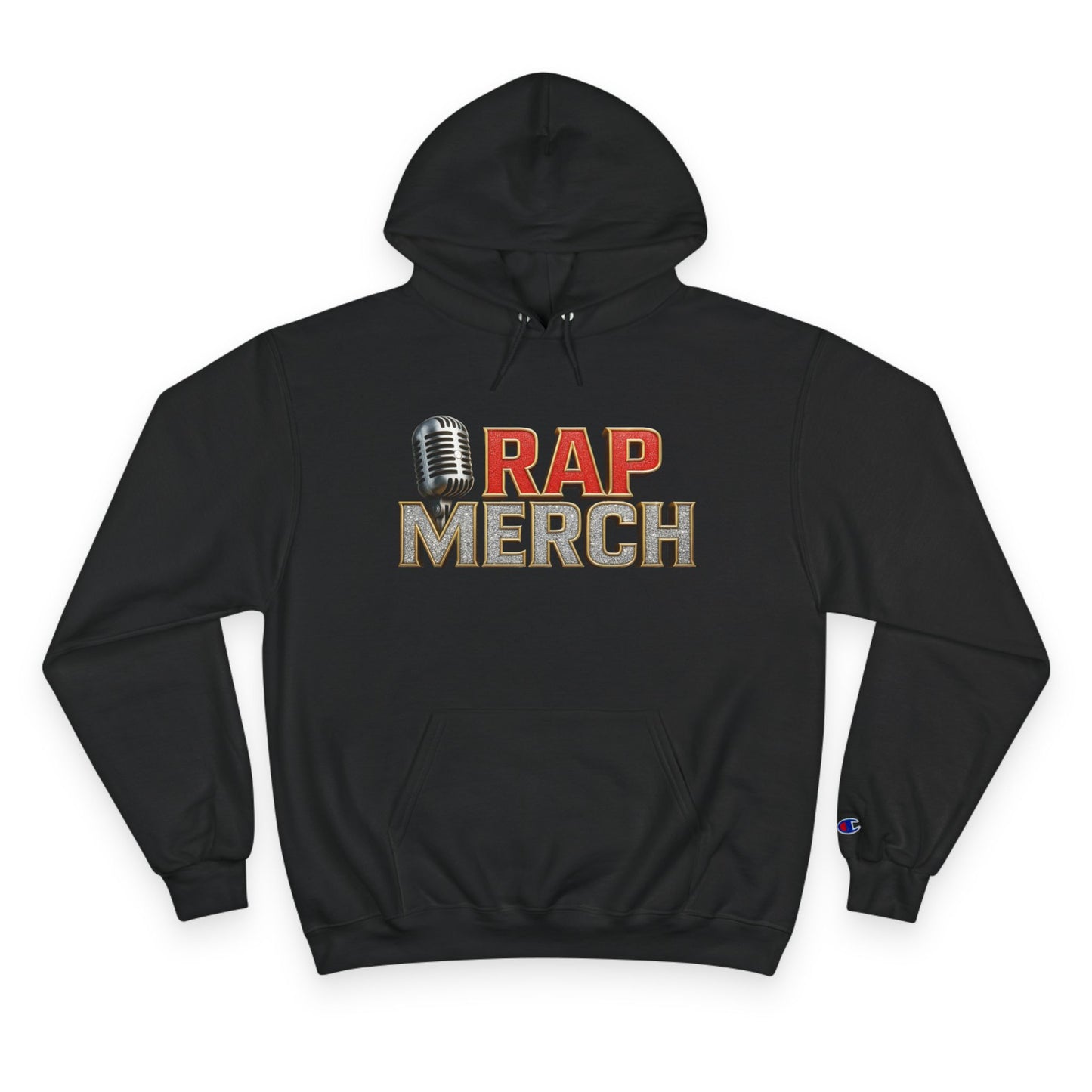 Rap Merch Champion Hoodie Music Lover Gift, Streetwear Fashion, Hip Hop Apparel, Casual Comfort, Unisex Hoodie