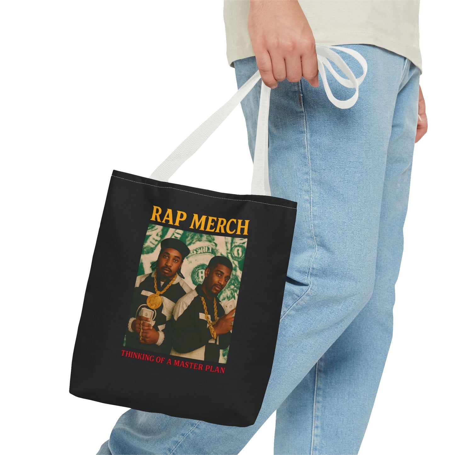 Rap Merch Hip-Hop Tote Bag - Streetwear Fashion, Graphic Bag for Music Lovers, Gift for Hip-Hop Fans, Everyday Use, Festival Accessory