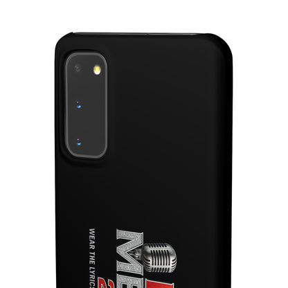 Rap Merch Snap Case for Music Lovers, Hip Hop Phone Cover, Mobile Accessories, Gift for Musicians, Trendy Phone Case