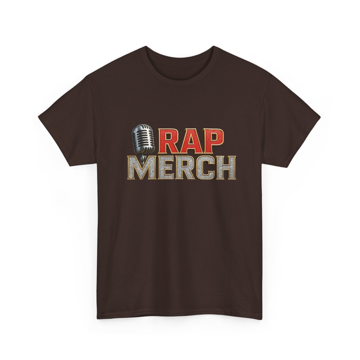 Rap Merch Unisex Heavy Cotton Tee - Hip Hop Style Shirt, Music Lover Gift, Streetwear Apparel, Festival Wear, Casual Outfit