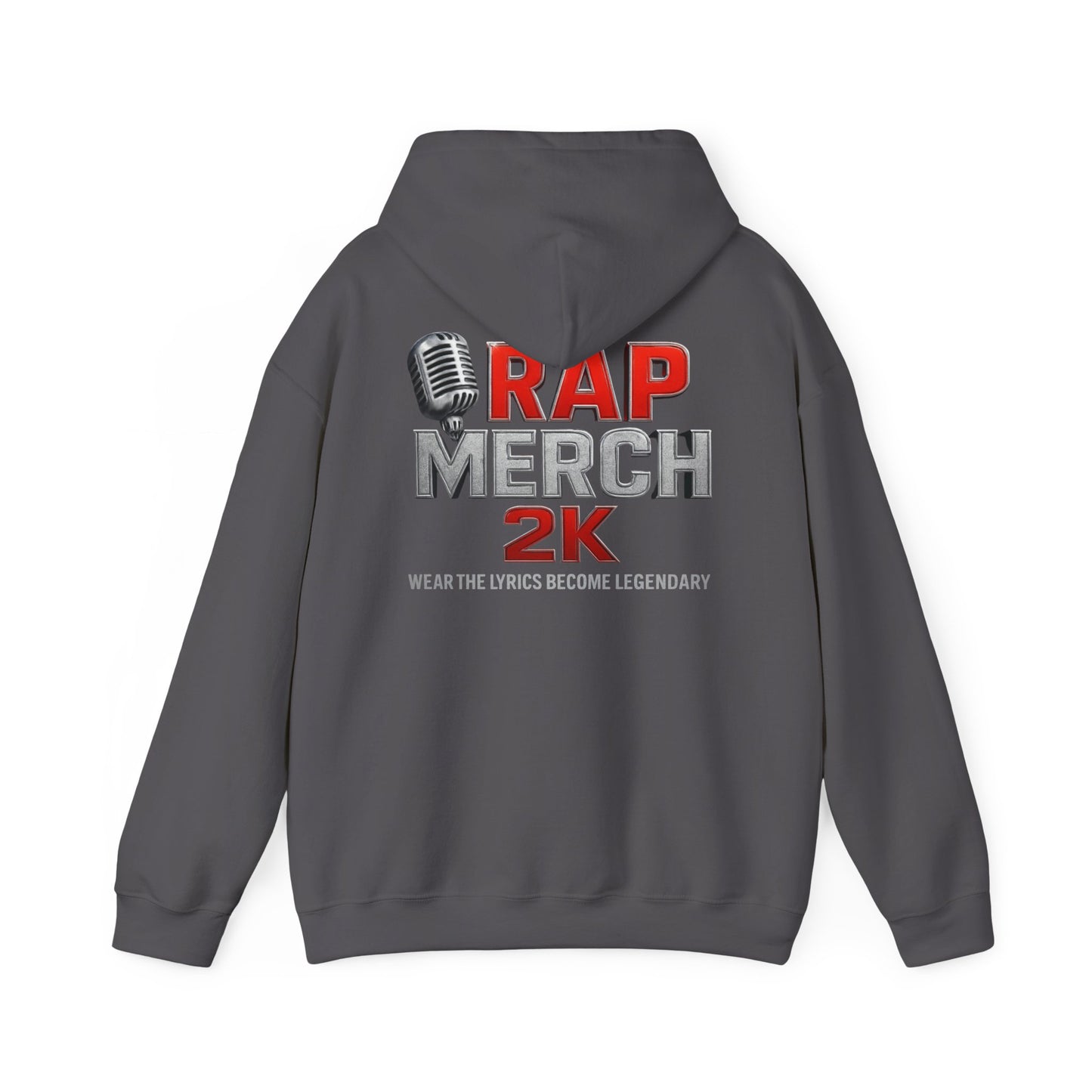 Rap Merch Hooded Sweatshirt, Unisex Rap Hoodie, Music Lover Gift, Cool Streetwear, Hip Hop Fashion, Celebrate Your Passion