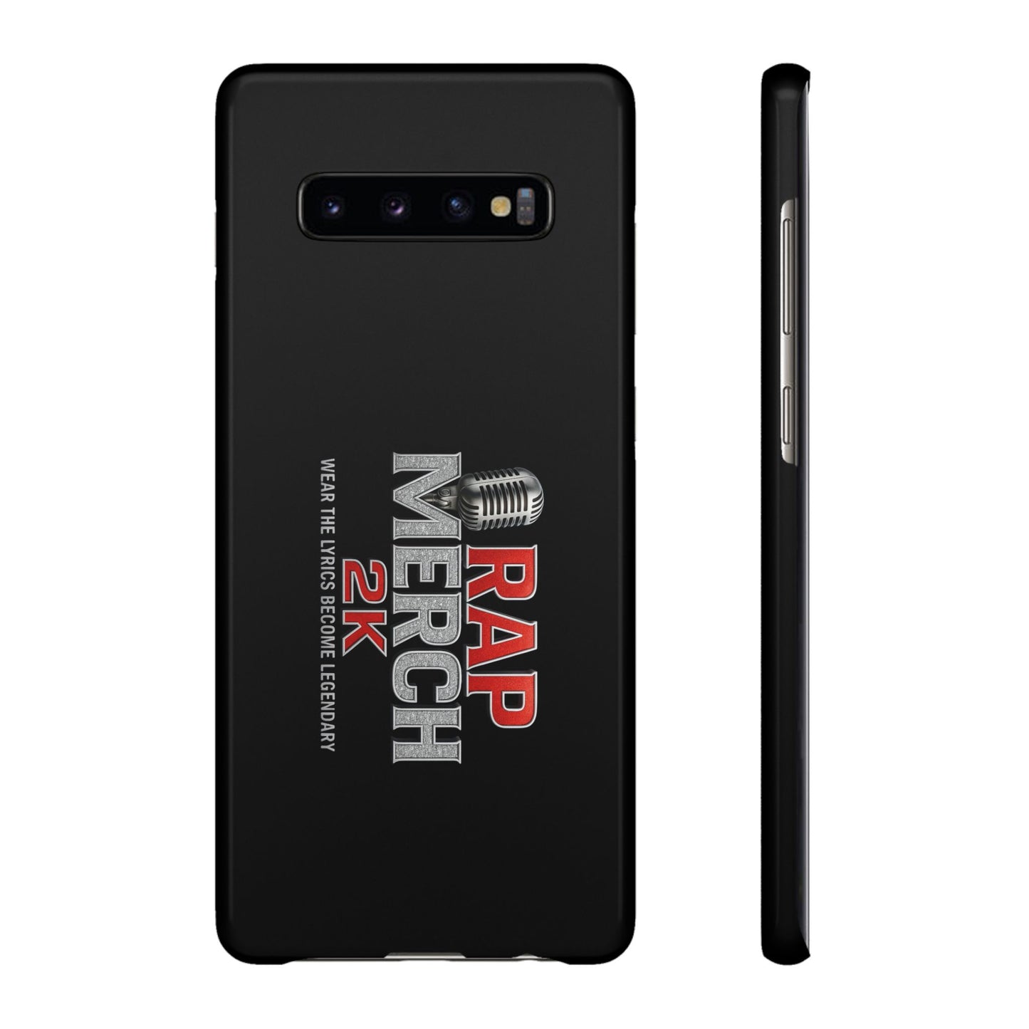Rap Merch Snap Case for Music Lovers, Hip Hop Phone Cover, Mobile Accessories, Gift for Musicians, Trendy Phone Case