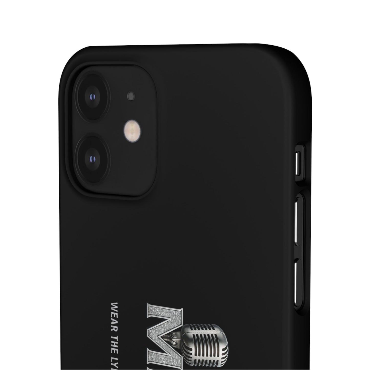 Rap Merch Snap Case for Music Lovers, Hip Hop Phone Cover, Mobile Accessories, Gift for Musicians, Trendy Phone Case