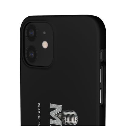 Rap Merch Snap Case for Music Lovers, Hip Hop Phone Cover, Mobile Accessories, Gift for Musicians, Trendy Phone Case