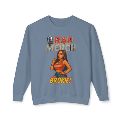 Rap Merch Unisex Crewneck Sweatshirt - Cool Hip-Hop Style, Perfect Gift for Music Lovers, Casual Streetwear, Birthday and Concert Attire