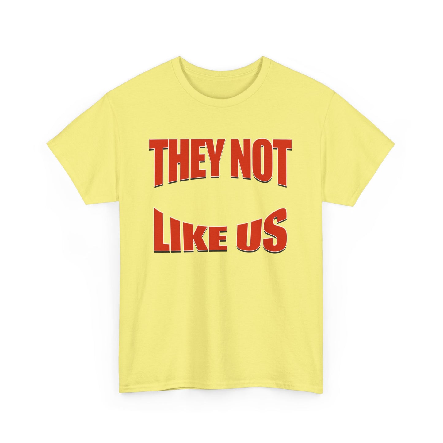 Unisex Heavy Cotton Tee with Bold Statement, Casual Wear, Streetwear, Gift for Friends, Statement Tee, Everyday Fashion