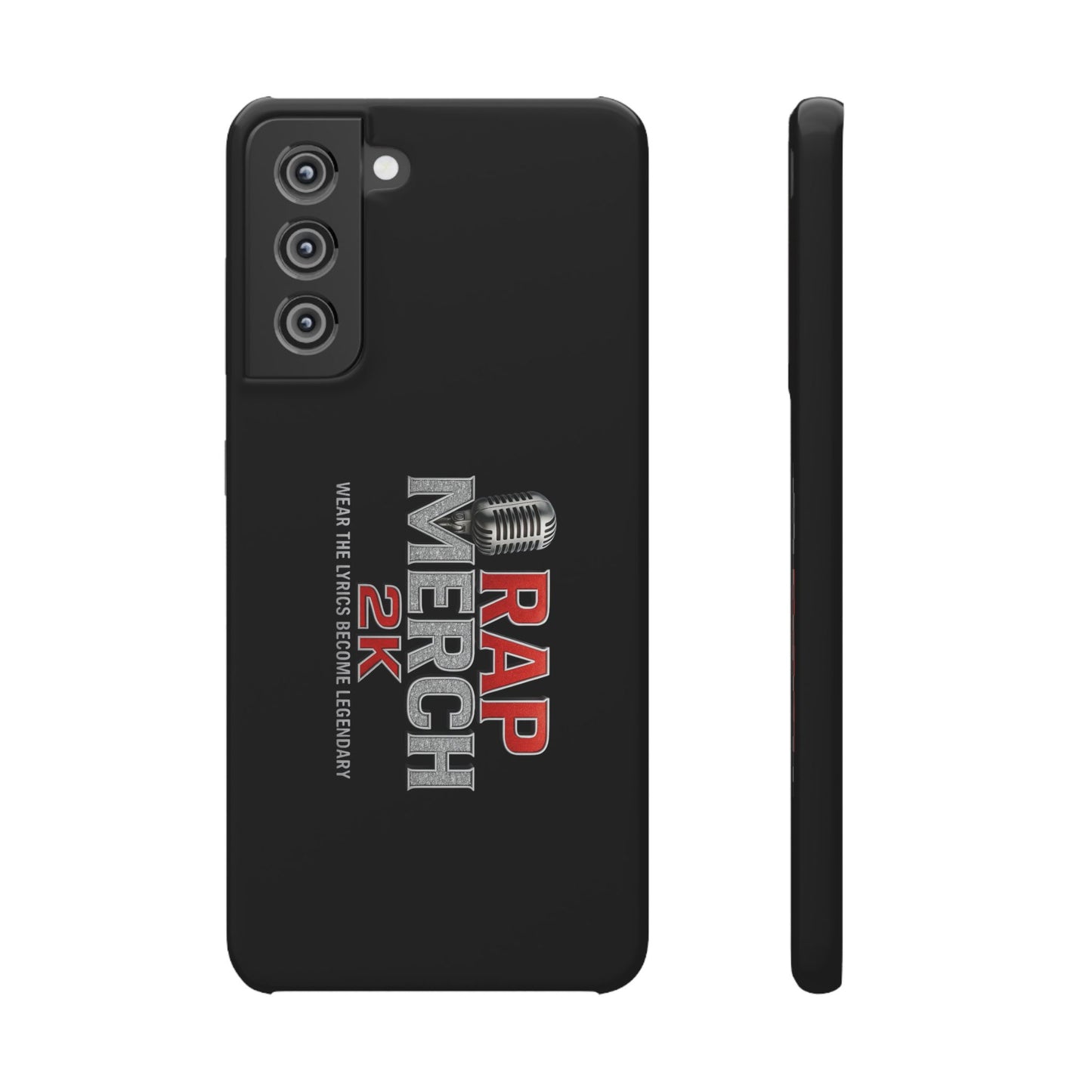 Rap Merch Snap Case for Music Lovers, Hip Hop Phone Cover, Mobile Accessories, Gift for Musicians, Trendy Phone Case