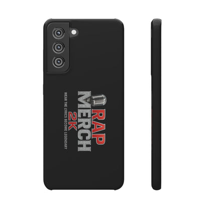 Rap Merch Snap Case for Music Lovers, Hip Hop Phone Cover, Mobile Accessories, Gift for Musicians, Trendy Phone Case