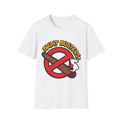 Promo Pack Blunt Busters Unisex T-Shirt with Playful Quotes, Perfect Gift for Friends, Everyday Wear, Party, Casual Outings, Funny Statement Tee