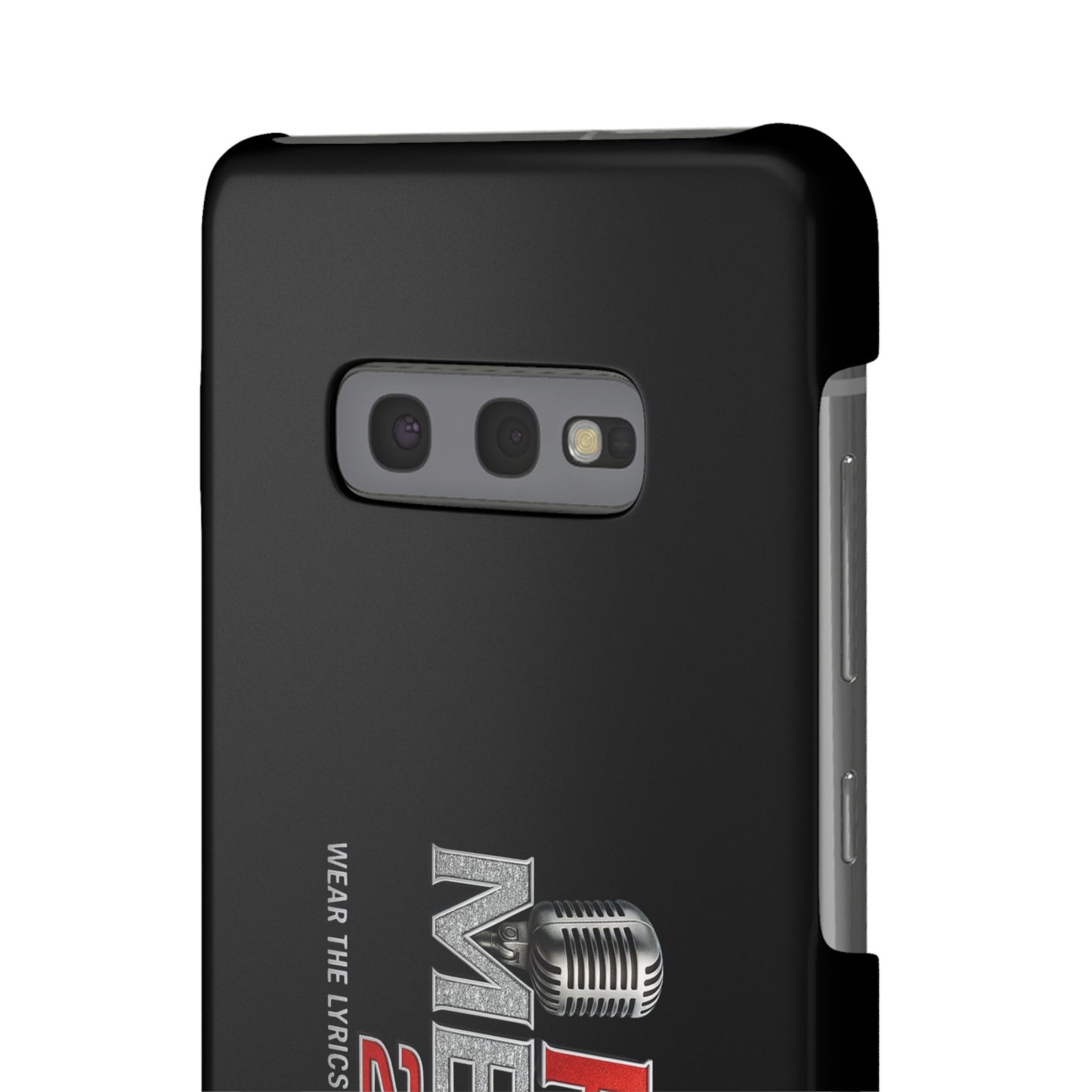 Rap Merch Snap Case for Music Lovers, Hip Hop Phone Cover, Mobile Accessories, Gift for Musicians, Trendy Phone Case