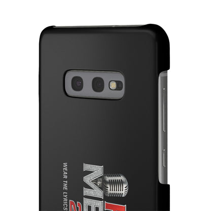 Rap Merch Snap Case for Music Lovers, Hip Hop Phone Cover, Mobile Accessories, Gift for Musicians, Trendy Phone Case