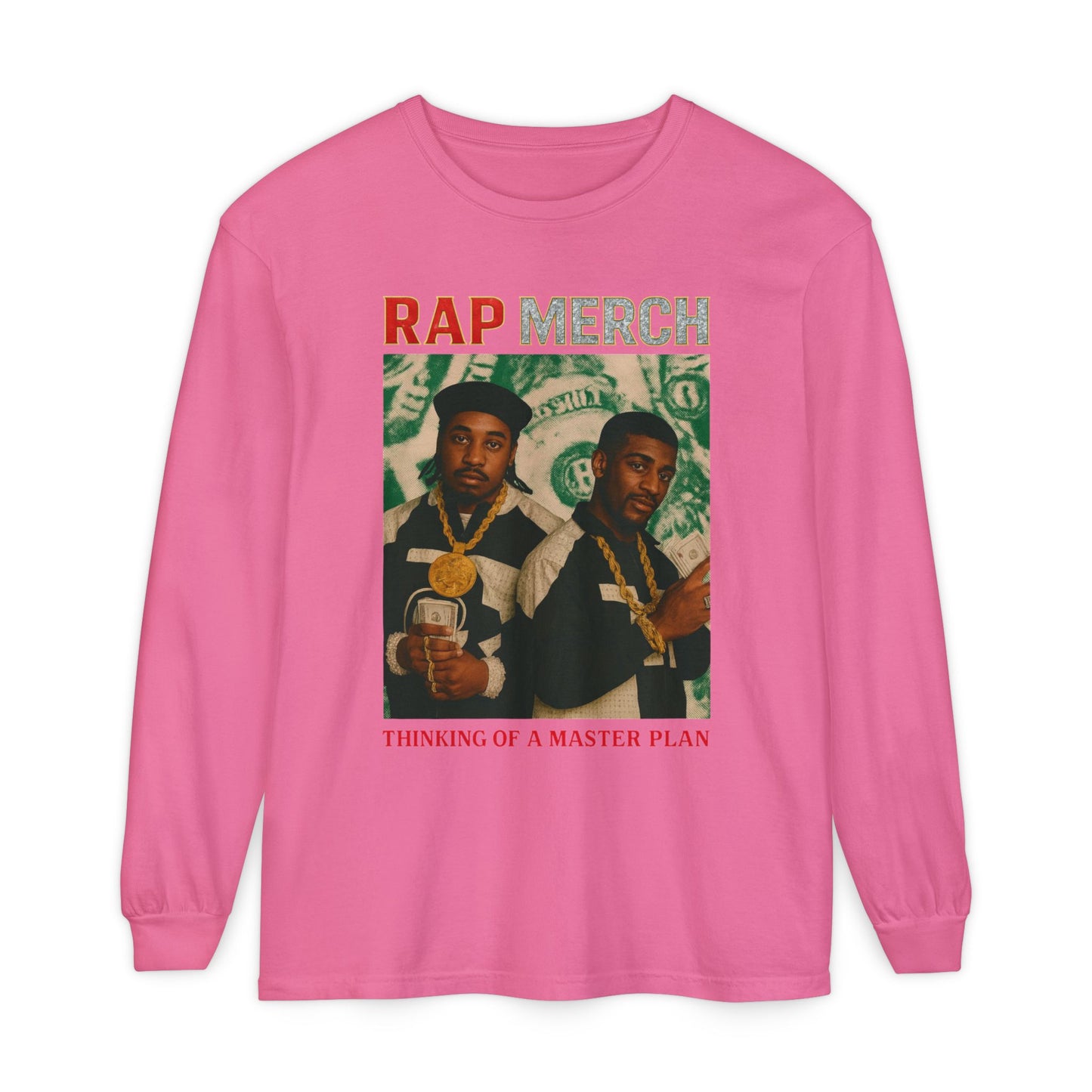 Retro Rap Long Sleeve Tee, Unisex Music Shirt, Hip Hop Tee, Vintage Rap Merchandise, Gift for Music Lovers, Streetwear Top