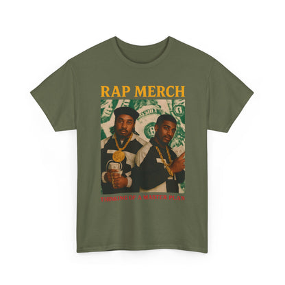 Vintage Rap Merch Tee, Unisex Heavy Cotton T-Shirt, Music Lovers Gift, Hip Hop Style Shirt, Streetwear Apparel, Party Clothing