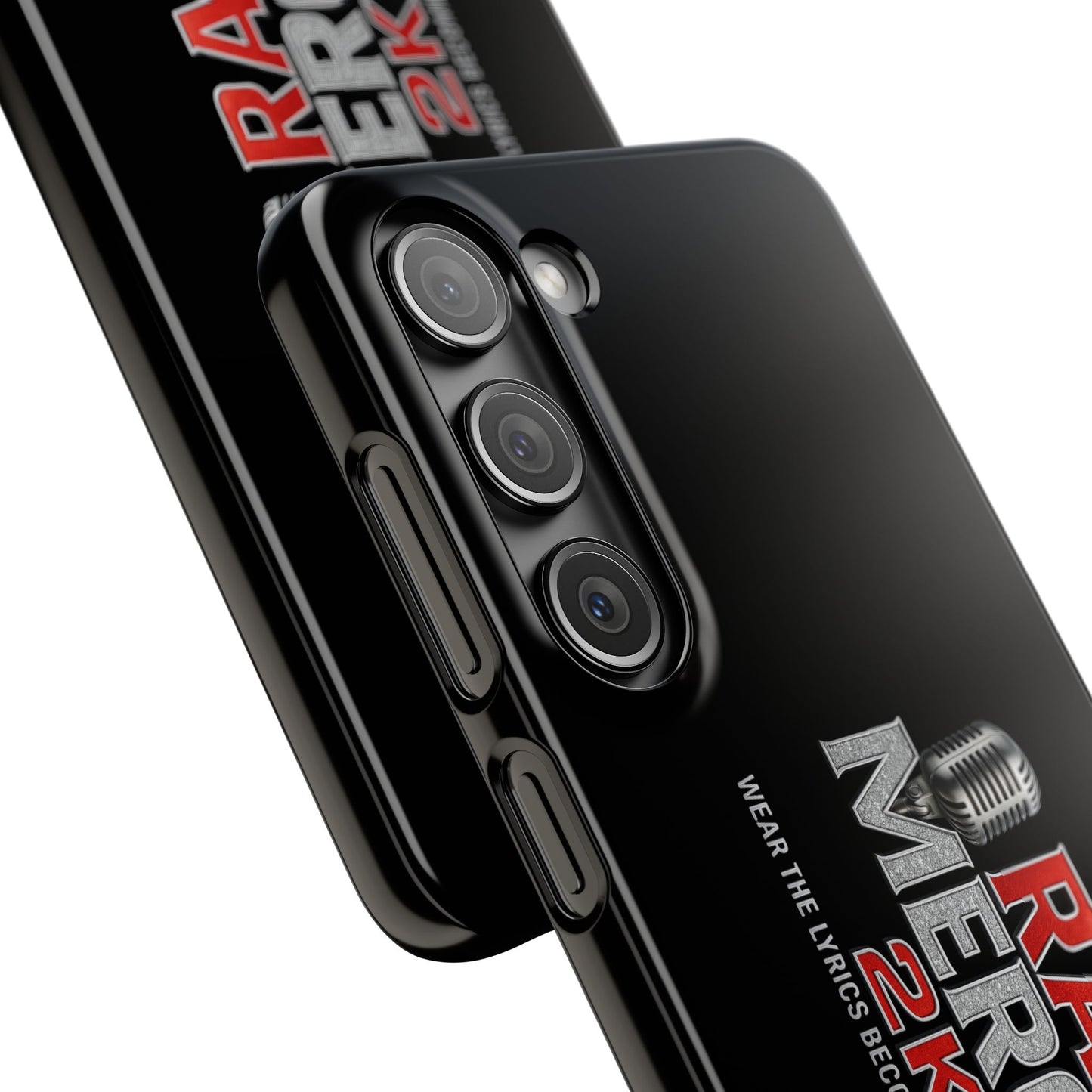 Rap Merch Snap Case for Music Lovers, Hip Hop Phone Cover, Mobile Accessories, Gift for Musicians, Trendy Phone Case