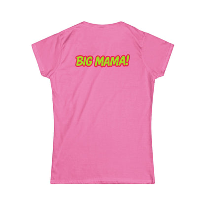 Rap Merch Women's Softstyle Tee - Big Mama Graphic Tee, Hip Hop Fashion, Gift for Music Lovers, Casual Chic Style, Birthday Gift