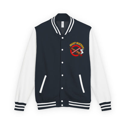 Fun Unisex Heavyweight Letterman Jacket - Retro College Style, Perfect for Casual Outings, Gifts for Him or Her, Air Freshener Design, [...]