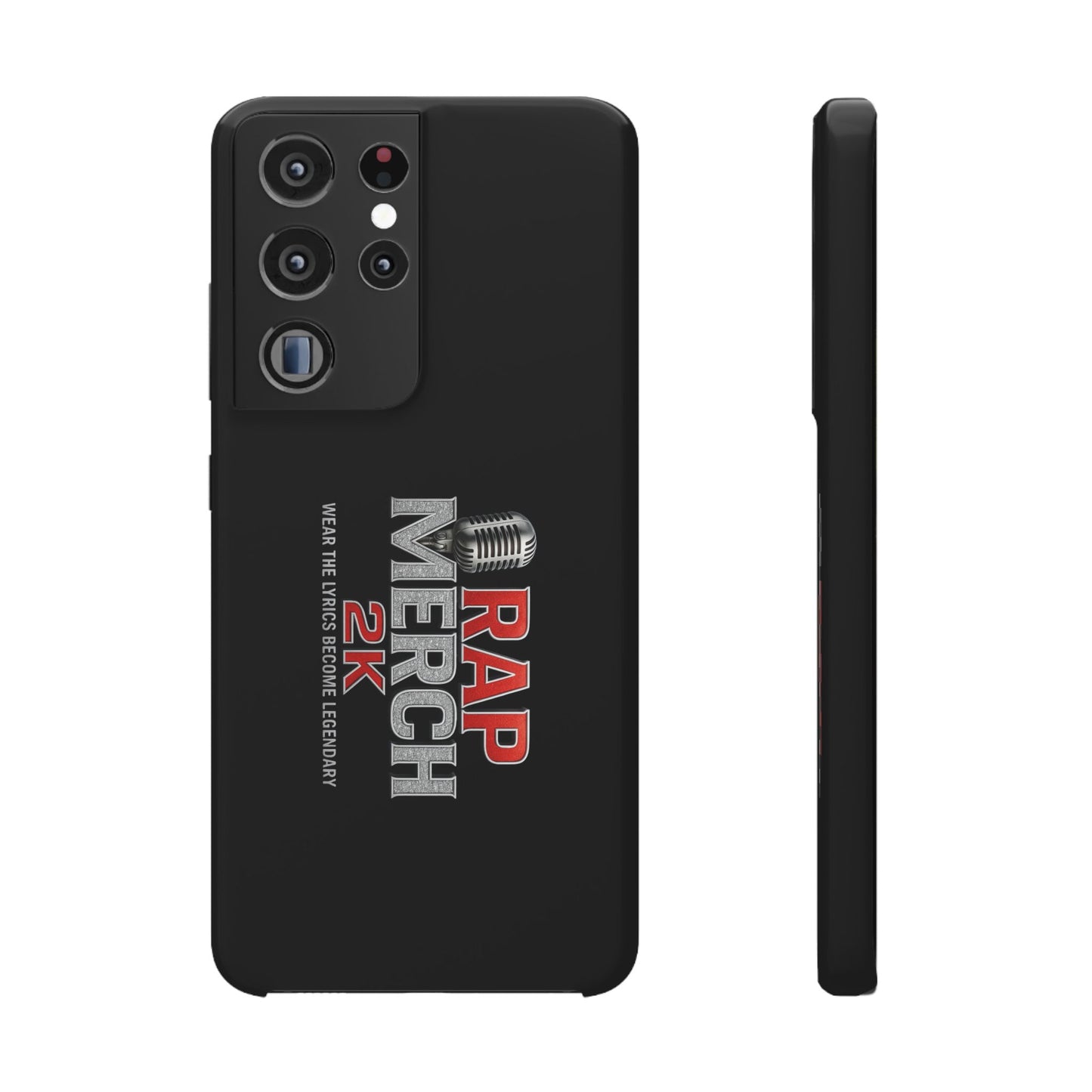 Rap Merch Snap Case for Music Lovers, Hip Hop Phone Cover, Mobile Accessories, Gift for Musicians, Trendy Phone Case