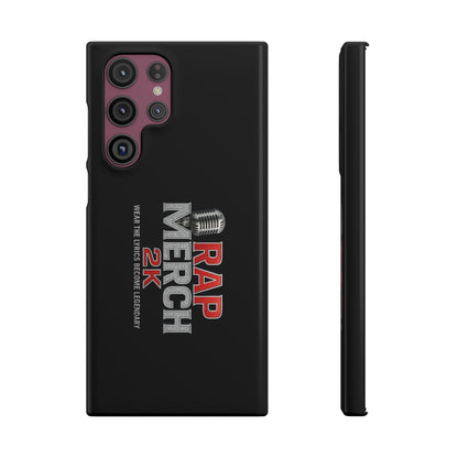 Rap Merch Snap Case for Music Lovers, Hip Hop Phone Cover, Mobile Accessories, Gift for Musicians, Trendy Phone Case