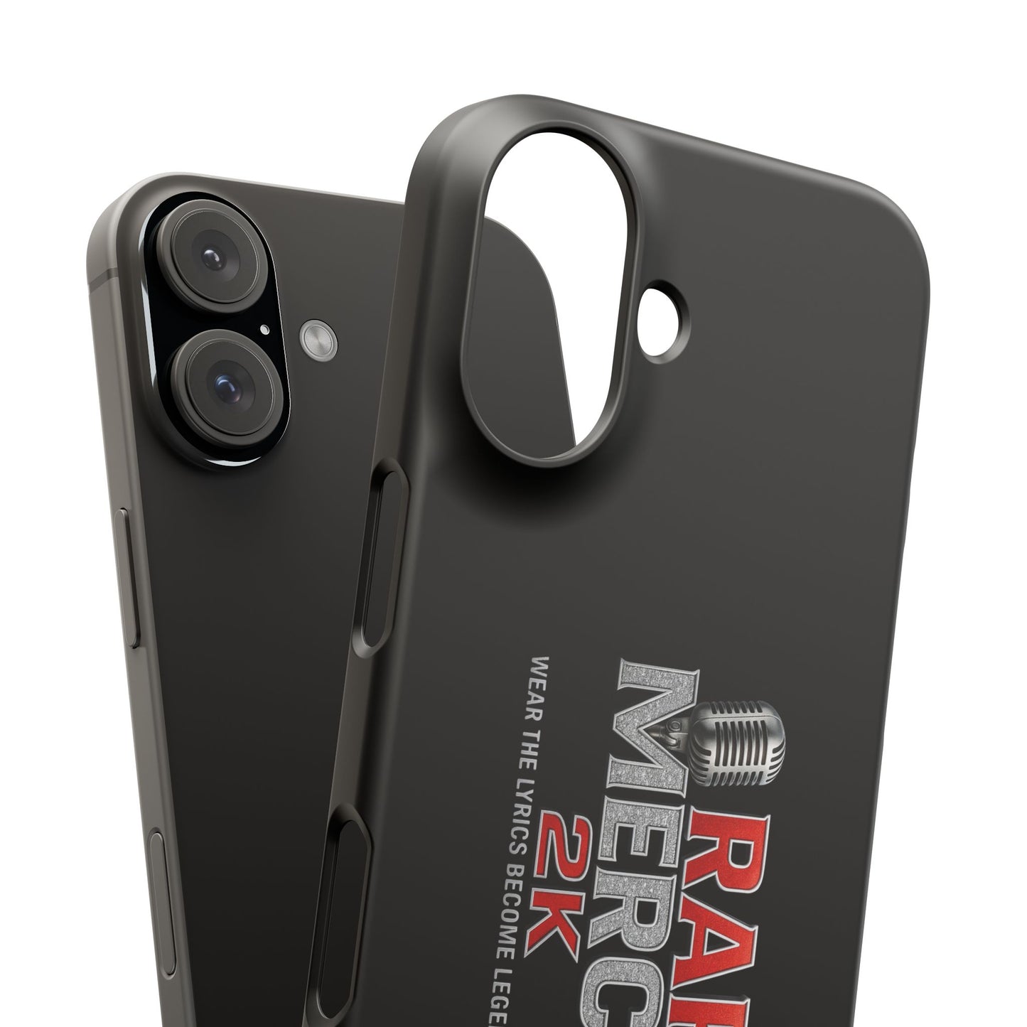 Rap Merch Snap Case for Music Lovers, Hip Hop Phone Cover, Mobile Accessories, Gift for Musicians, Trendy Phone Case
