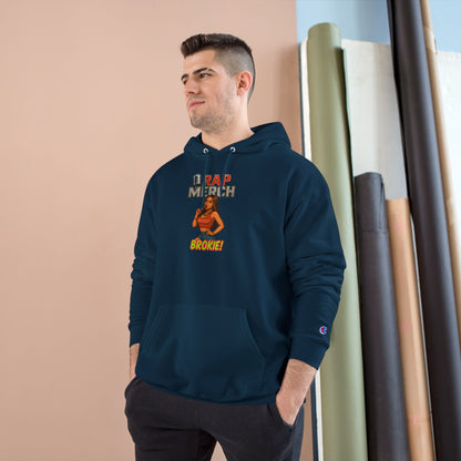 Rap Merch Champion Hoodie - Hip Hop Apparel, Cozy Streetwear, Music Lover Gift, Casual Style, Trendy Outfit