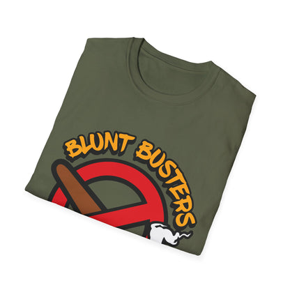 Promo Pack Blunt Busters Unisex T-Shirt with Playful Quotes, Perfect Gift for Friends, Everyday Wear, Party, Casual Outings, Funny Statement Tee