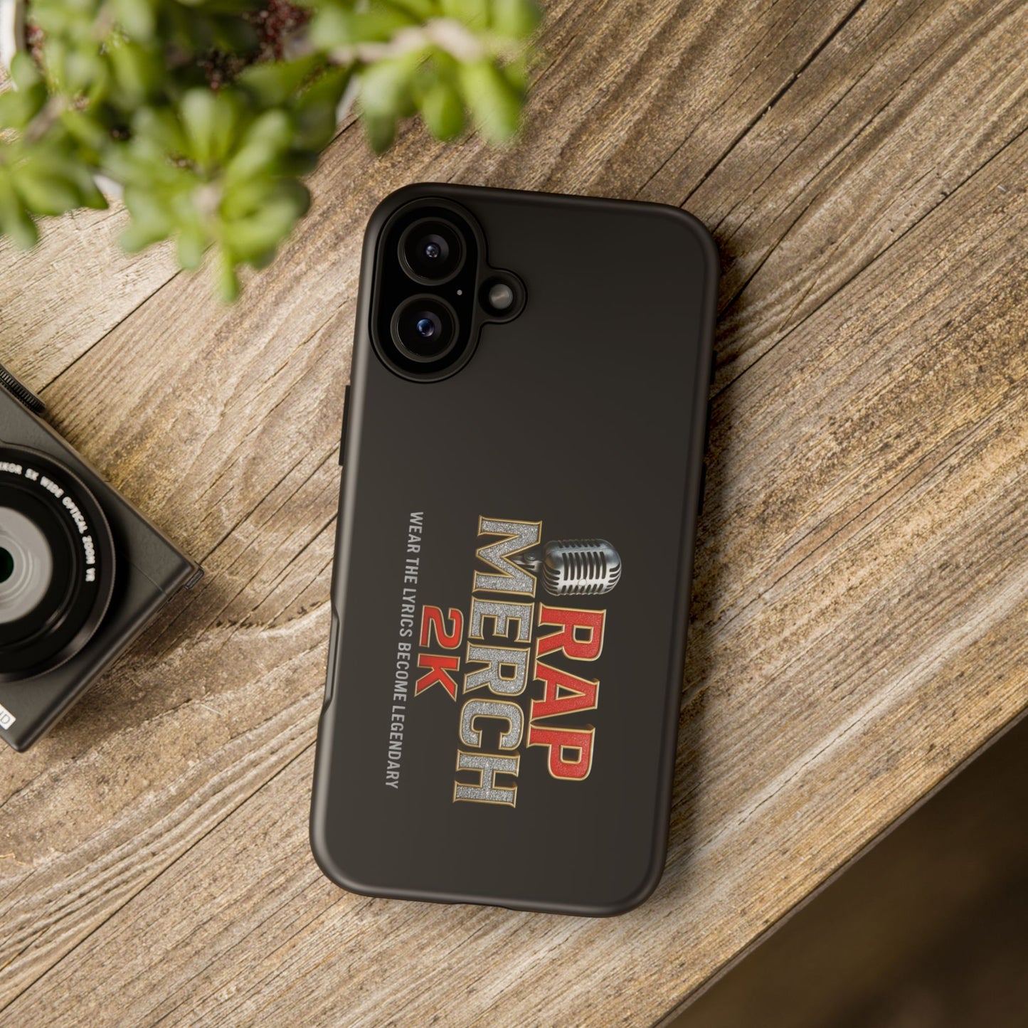 Legendary Rap Phone Case | Tough Cases for Music Lovers | Hip-Hop Gift, Rap Merch 2K, Custom Cases, Unique Accessories