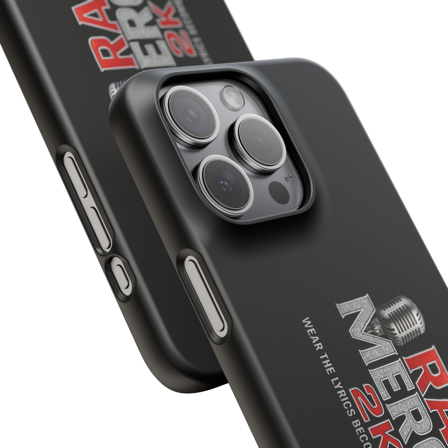 Rap Merch Snap Case for Music Lovers, Hip Hop Phone Cover, Mobile Accessories, Gift for Musicians, Trendy Phone Case
