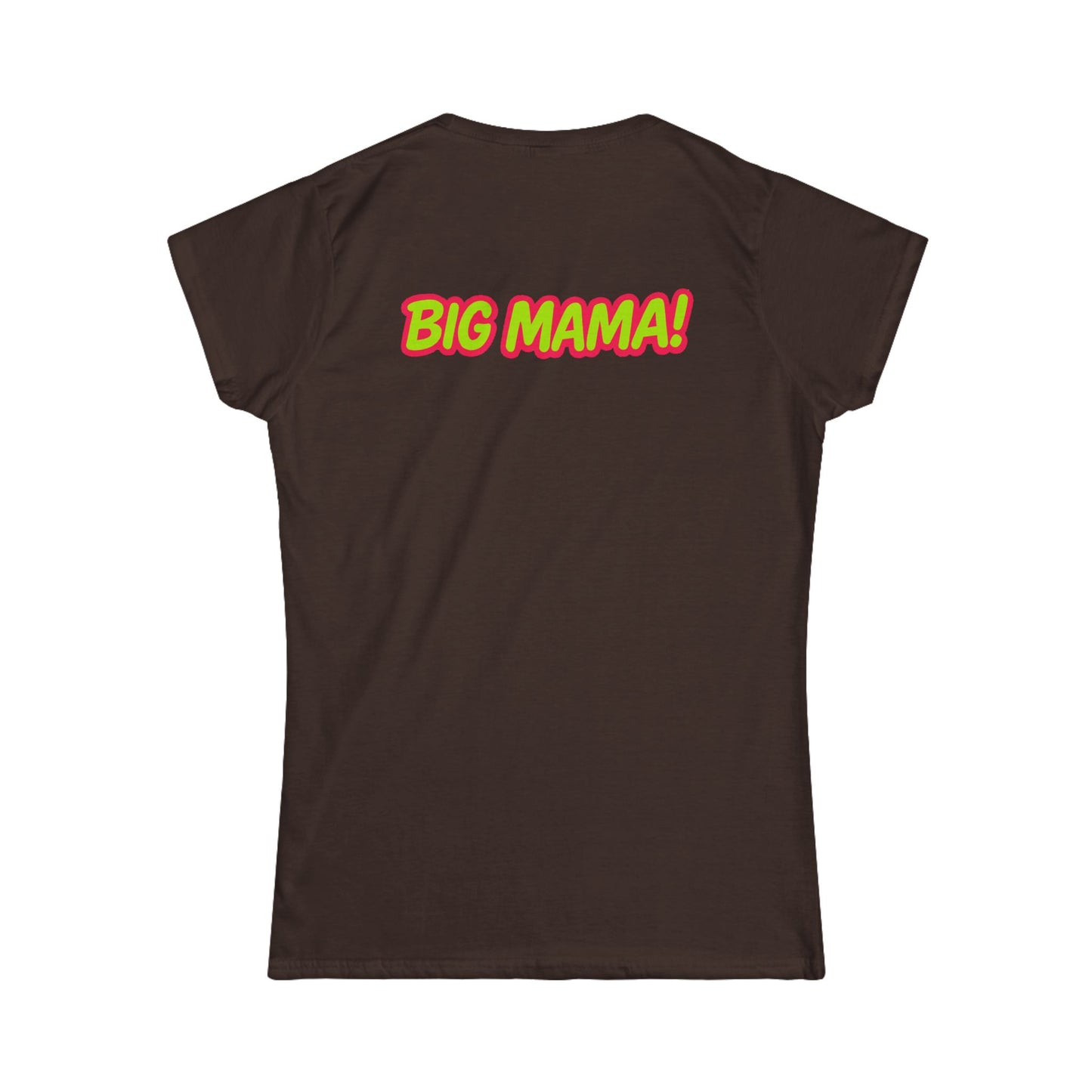 Rap Merch Women's Softstyle Tee - Big Mama Graphic Tee, Hip Hop Fashion, Gift for Music Lovers, Casual Chic Style, Birthday Gift