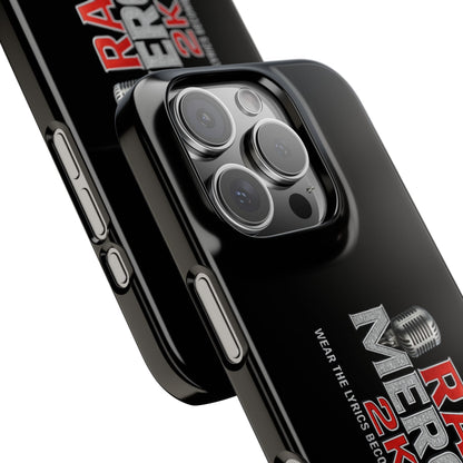 Rap Merch Snap Case for Music Lovers, Hip Hop Phone Cover, Mobile Accessories, Gift for Musicians, Trendy Phone Case
