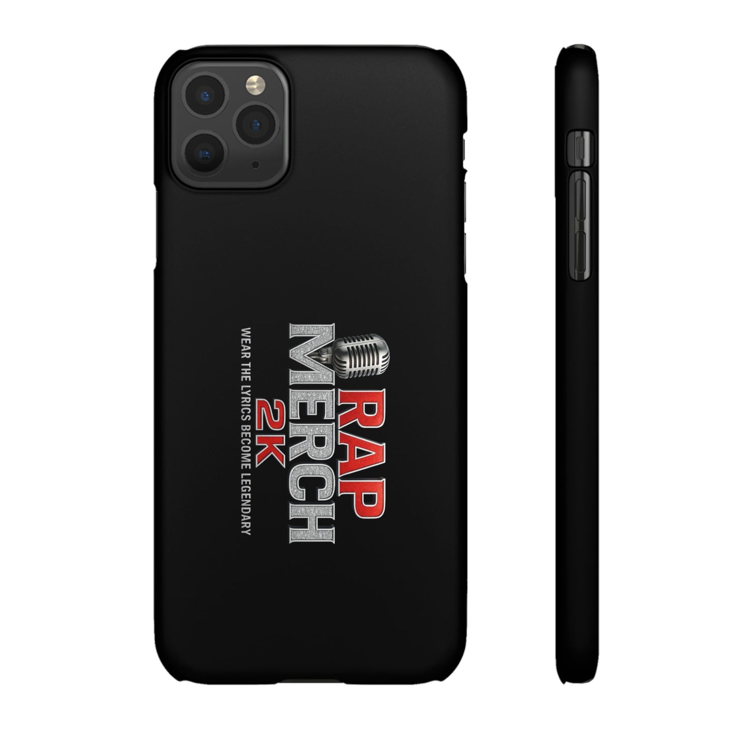 Rap Merch Snap Case for Music Lovers, Hip Hop Phone Cover, Mobile Accessories, Gift for Musicians, Trendy Phone Case