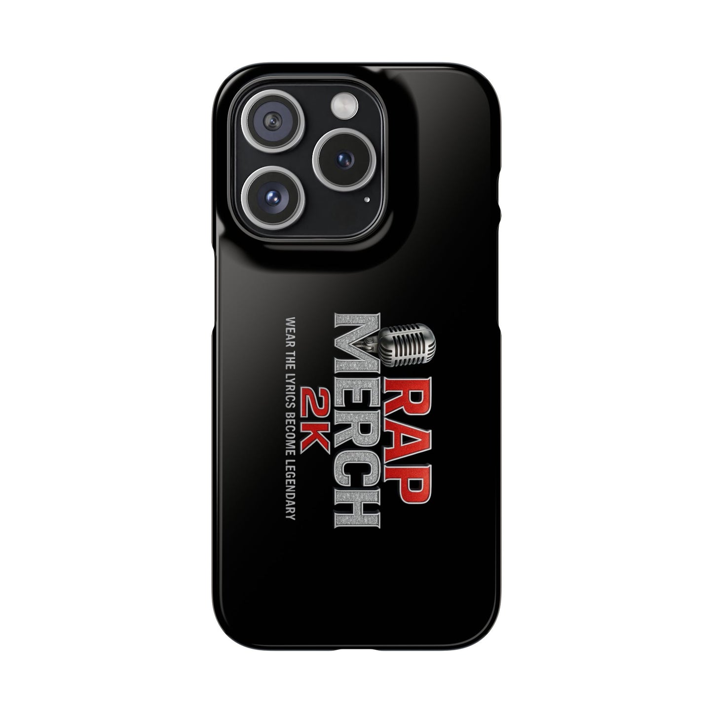 Rap Merch Snap Case for Music Lovers, Hip Hop Phone Cover, Mobile Accessories, Gift for Musicians, Trendy Phone Case