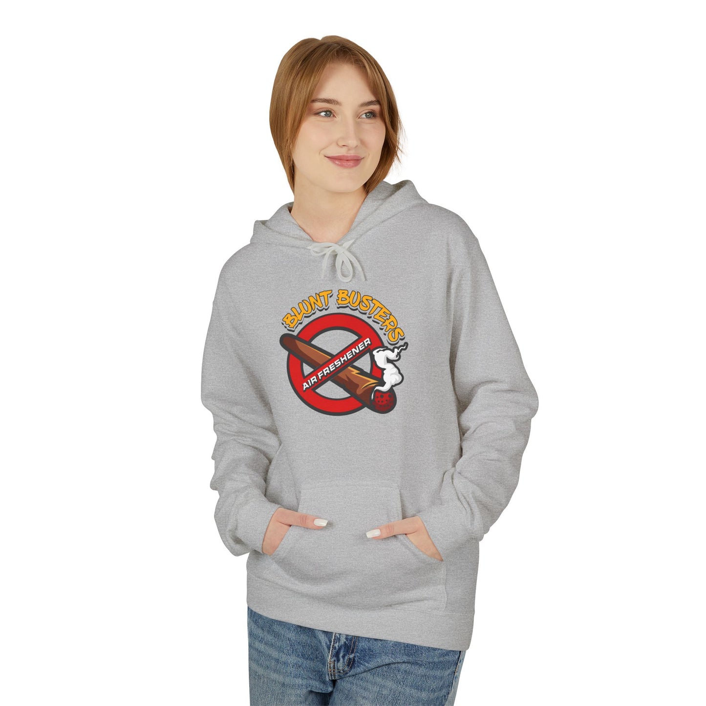 Promo Pack Blunt Busters Hoodie - Unisex Fleece Sweatshirt for Casual Wear, Gifts, Halloween, Everyday Comfort