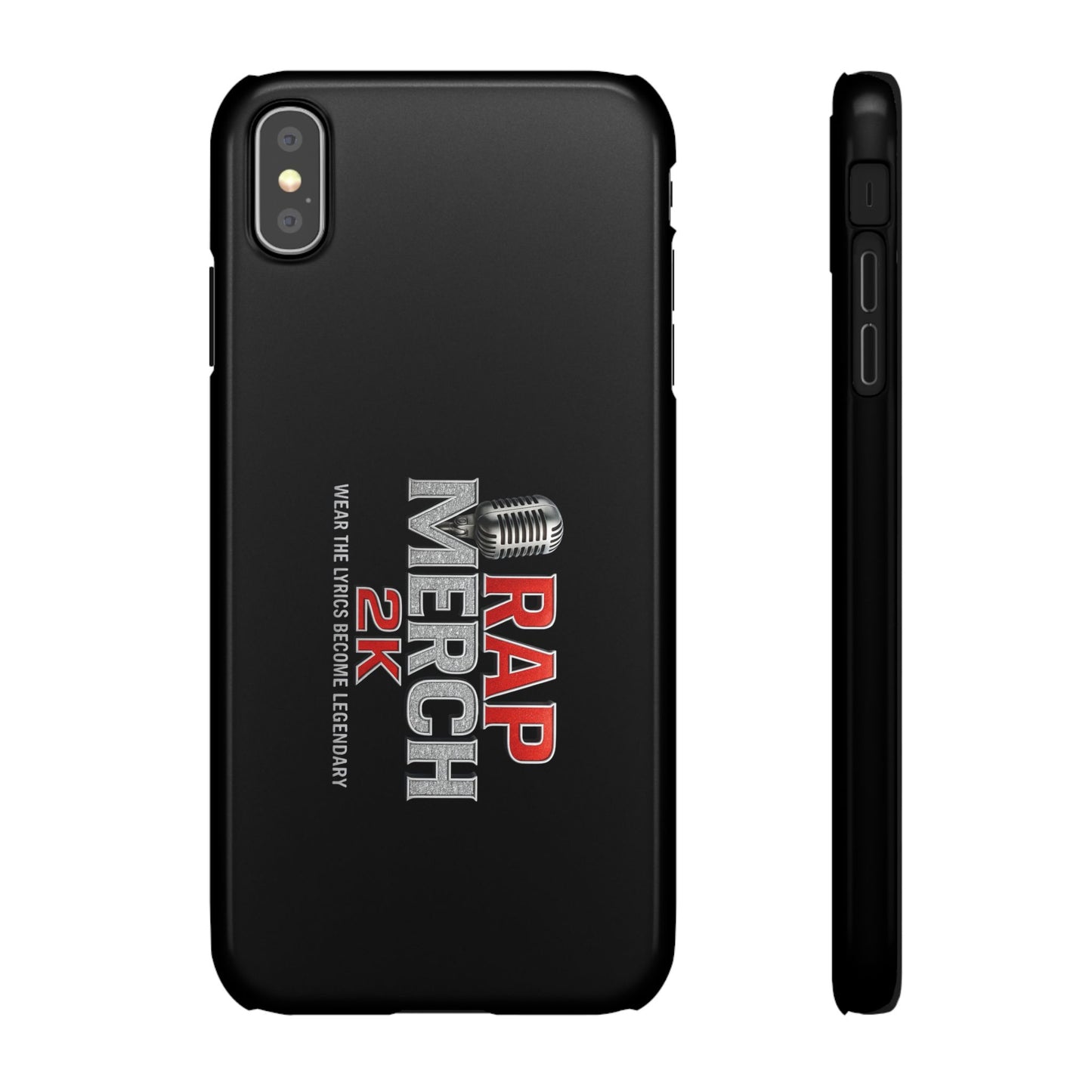 Rap Merch Snap Case for Music Lovers, Hip Hop Phone Cover, Mobile Accessories, Gift for Musicians, Trendy Phone Case