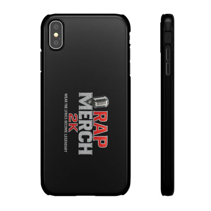 Rap Merch Snap Case for Music Lovers, Hip Hop Phone Cover, Mobile Accessories, Gift for Musicians, Trendy Phone Case