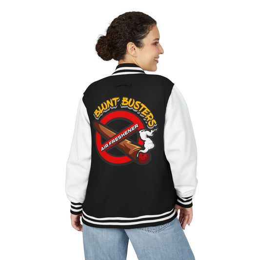 Fun Unisex Heavyweight Letterman Jacket - Retro College Style, Perfect for Casual Outings, Gifts for Him or Her, Air Freshener Design, [...]