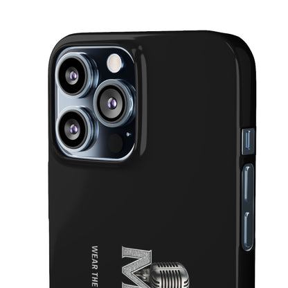 Rap Merch Snap Case for Music Lovers, Hip Hop Phone Cover, Mobile Accessories, Gift for Musicians, Trendy Phone Case