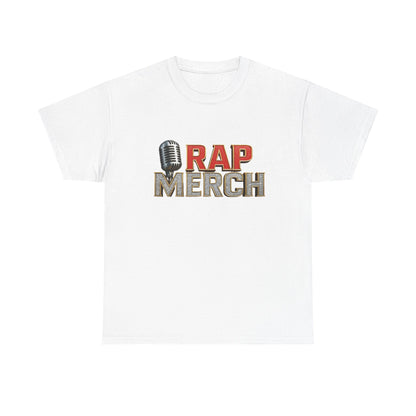 Rap Merch Unisex Heavy Cotton Tee - Hip Hop Style Shirt, Music Lover Gift, Streetwear Apparel, Festival Wear, Casual Outfit