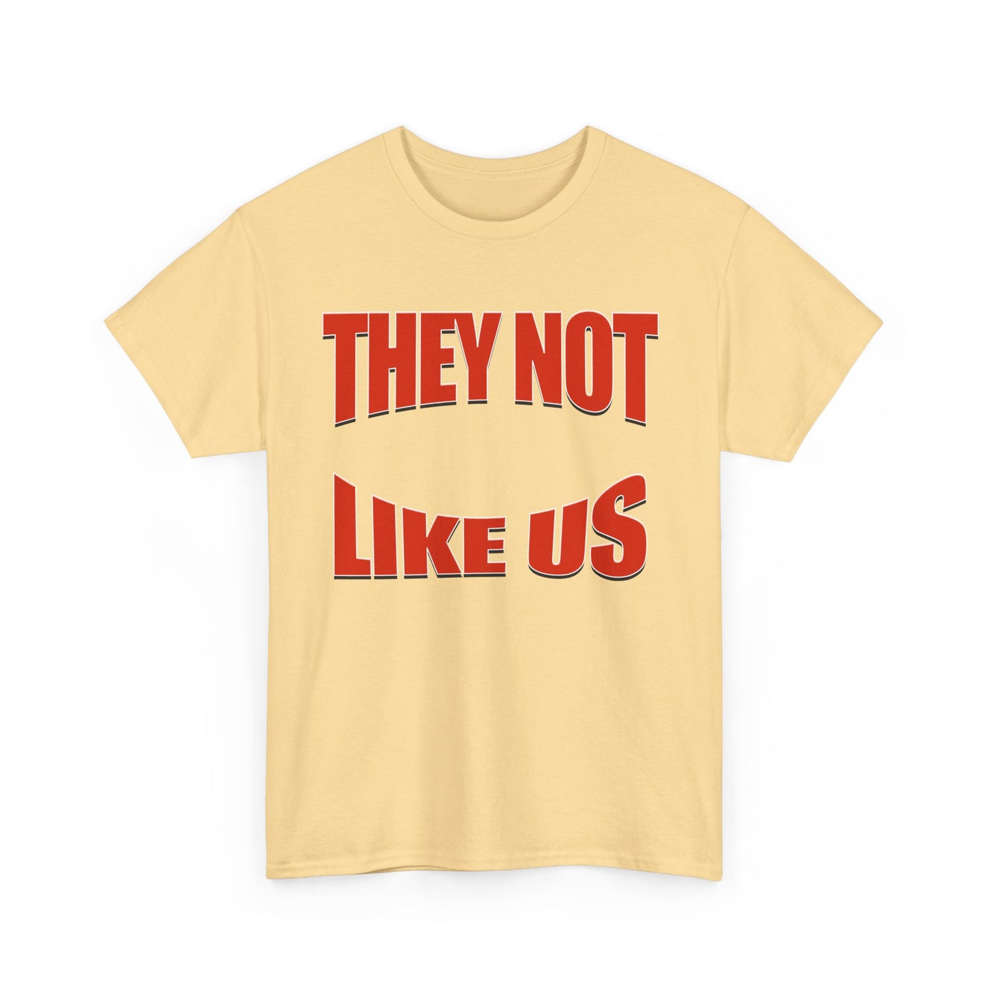 Unisex Heavy Cotton Tee with Bold Statement, Casual Wear, Streetwear, Gift for Friends, Statement Tee, Everyday Fashion