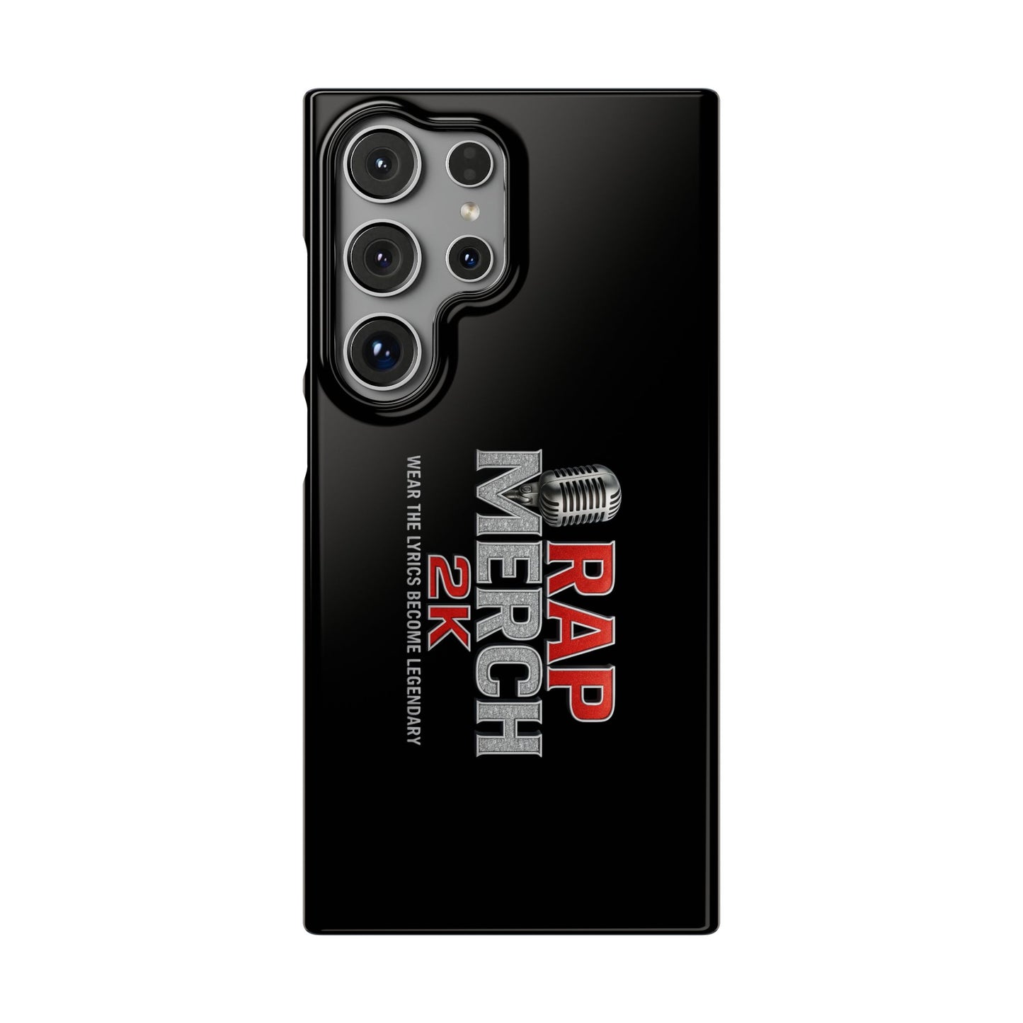 Rap Merch Snap Case for Music Lovers, Hip Hop Phone Cover, Mobile Accessories, Gift for Musicians, Trendy Phone Case