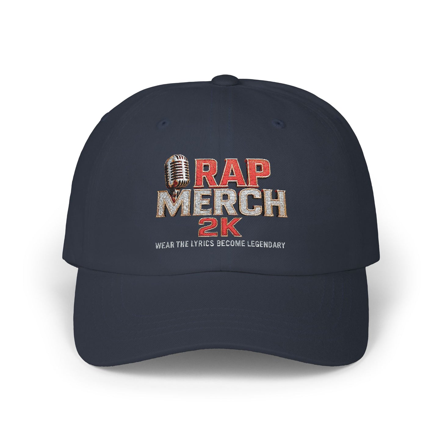 Rap Merch 2K Classic Dad Hat – Bold Red Streetwear Cap with Hip Hop Vibes, Summer Accessory, Streetwear Style