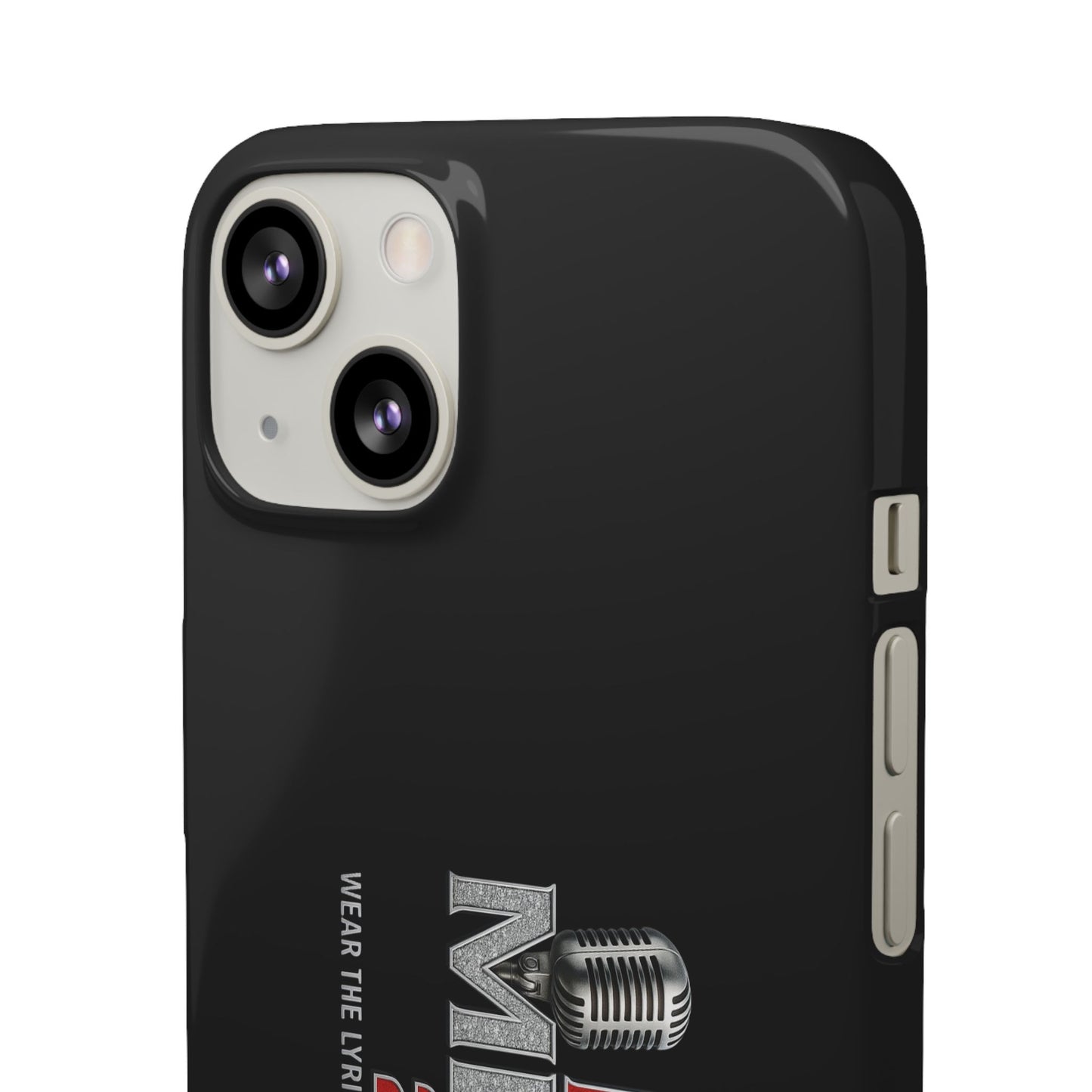 Rap Merch Snap Case for Music Lovers, Hip Hop Phone Cover, Mobile Accessories, Gift for Musicians, Trendy Phone Case